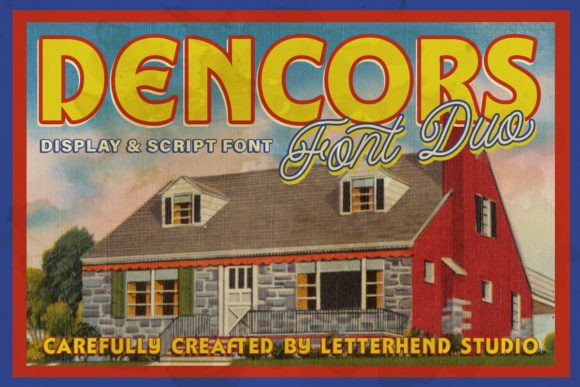 Dencors Font - Featured Image
