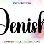 Denish Font - Featured Image