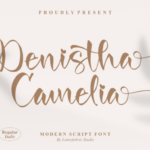 Denistha Camelia Font - Featured Image