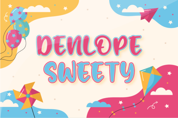 Denlope Sweety Font - Featured Image