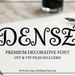 Dense Font - Featured Image
