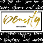 Density Font - Featured Image