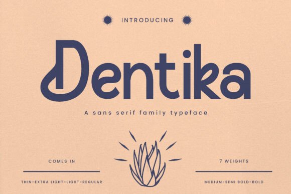 Dentika Font - Featured Image