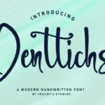 Dentlichs Font - Featured Image