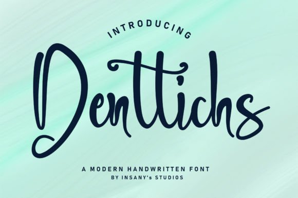 Dentlichs Font - Featured Image
