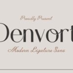 Denvort Font - Featured Image