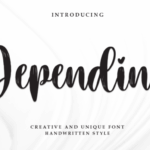 Depending Font - Featured Image