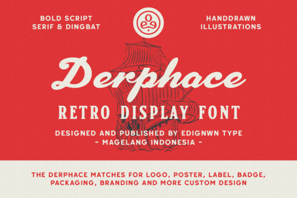 Derphace Font - Featured Image