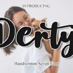 Derty Font - Featured Image