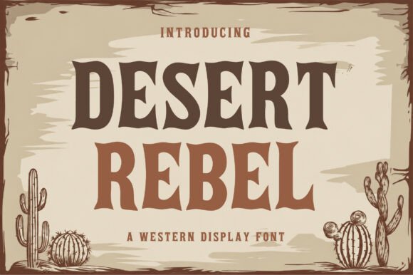 Desert Rebel Font - Featured Image