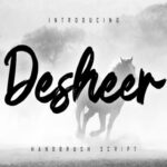 Desheer Font - Featured Image