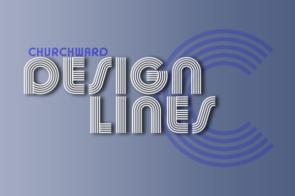 Design Lines Font - Featured Image