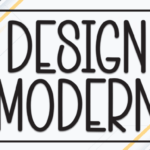 Design Modern Font - Featured Image