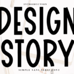Design Story Font - Featured Image