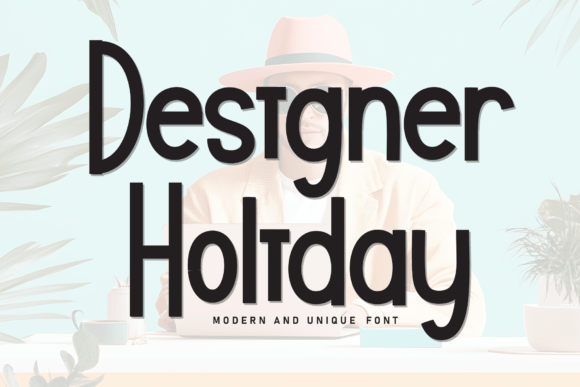Designer Holiday Font - Featured Image