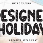 Designer Holiday Font - Featured Image