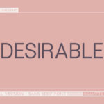 Desirable Font - Featured Image