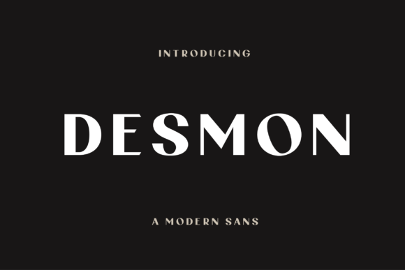 Desmon Font - Featured Image