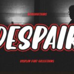 Despair Font - Featured Image