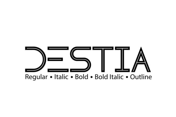Destia Font - Featured Image