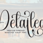 Detailed Font - Featured Image