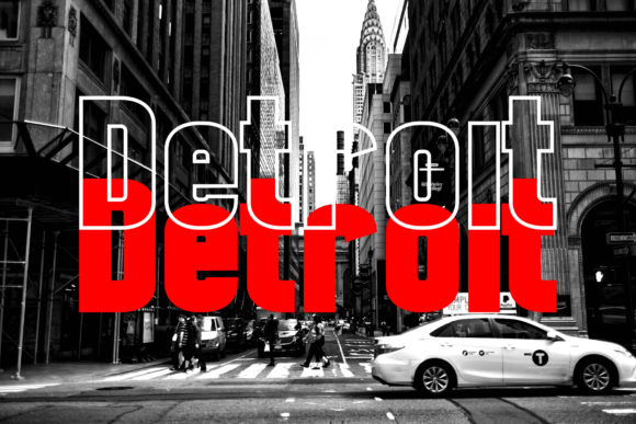 Detroit Font - Featured Image