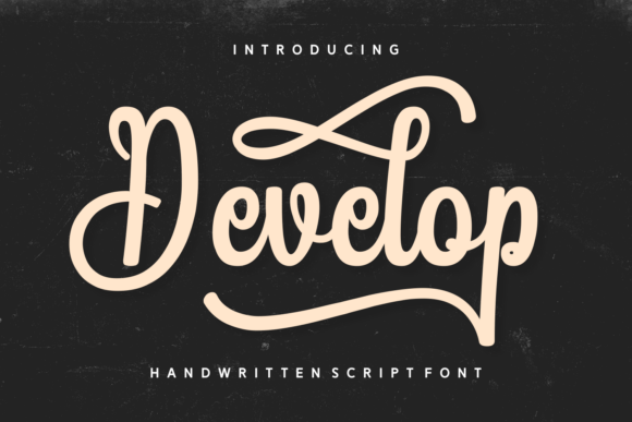 Develop Font - Featured Image