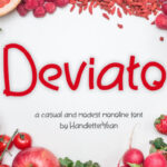 Deviato Font - Featured Image