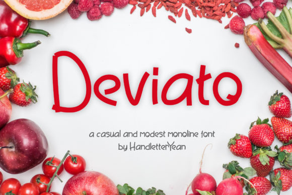 Deviato Font - Featured Image