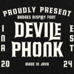 Devile Phonk Font - Featured Image