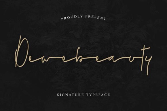 Dewebeauty Font - Featured Image