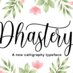 Dhastery Font - Featured Image