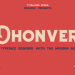 Dhonver Font - Featured Image