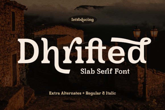 Dhrifted Font - Featured Image