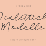 Dialettich Modelle Font - Featured Image