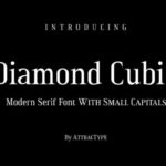 Diamond Cubic Font - Featured Image