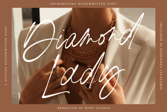 Diamond Lady Font - Featured Image