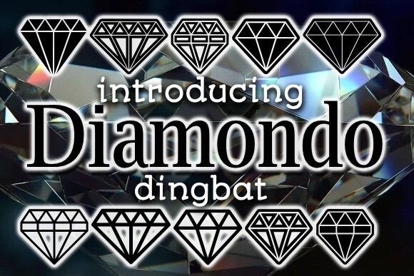 Diamondo Font - Featured Image