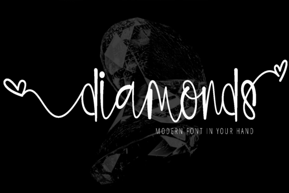 Diamonds Font - Featured Image
