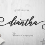 Diantha Script Font - Featured Image