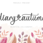 Diary Autumn Font - Featured Image