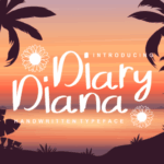 Diary Diana Font - Featured Image