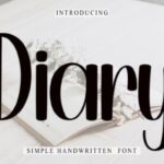 Diary Font - Featured Image