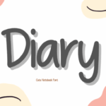Diary Font - Featured Image