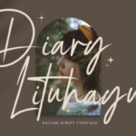 Diary Lituhayu Font - Featured Image