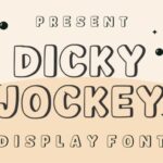 Dicky Jockey Font - Featured Image