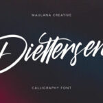Diettersen Font - Featured Image