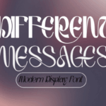 Different Messages Font - Featured Image
