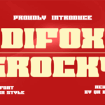 Difox Grocky Font - Featured Image