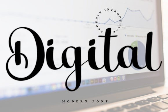 Digital Font - Featured Image